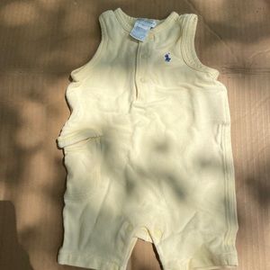 Ralph Lauren onesie size 6 months